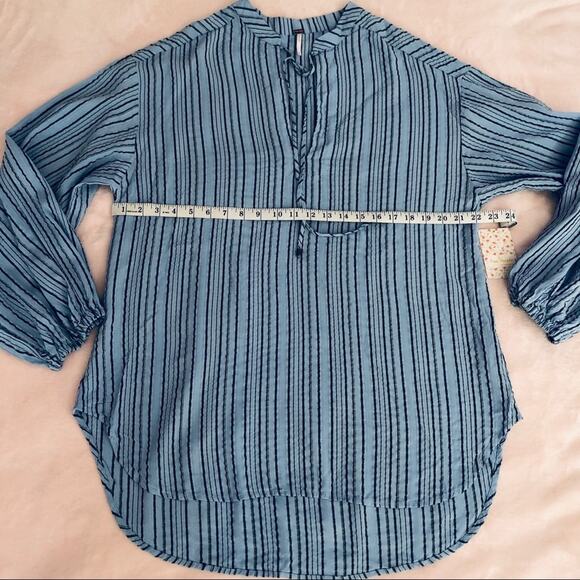 Free People Rhythm of the Night Tunic Blue Size M NWT - Picture 2 of 8